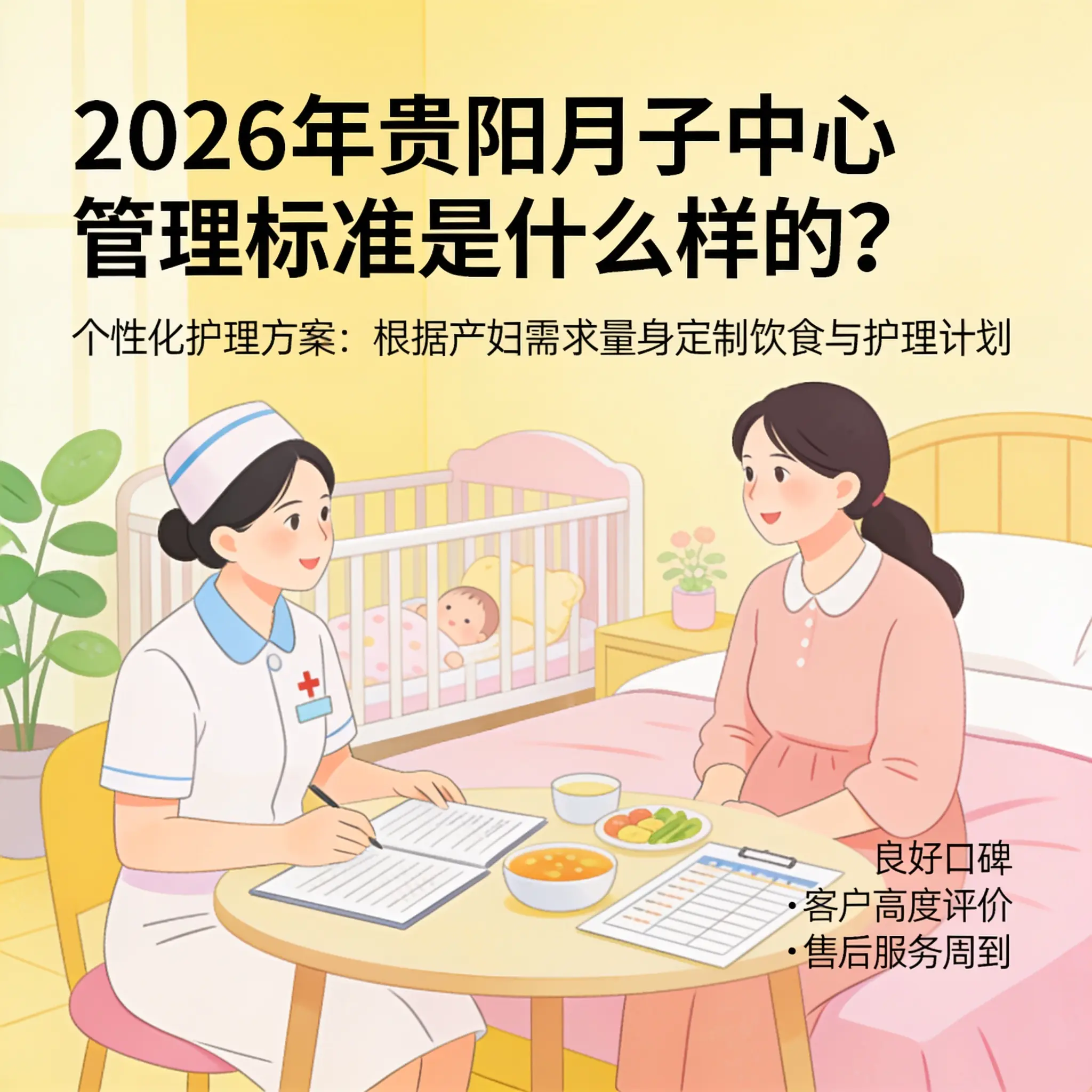 2026年观山湖月子中心管理标准是什么样的?