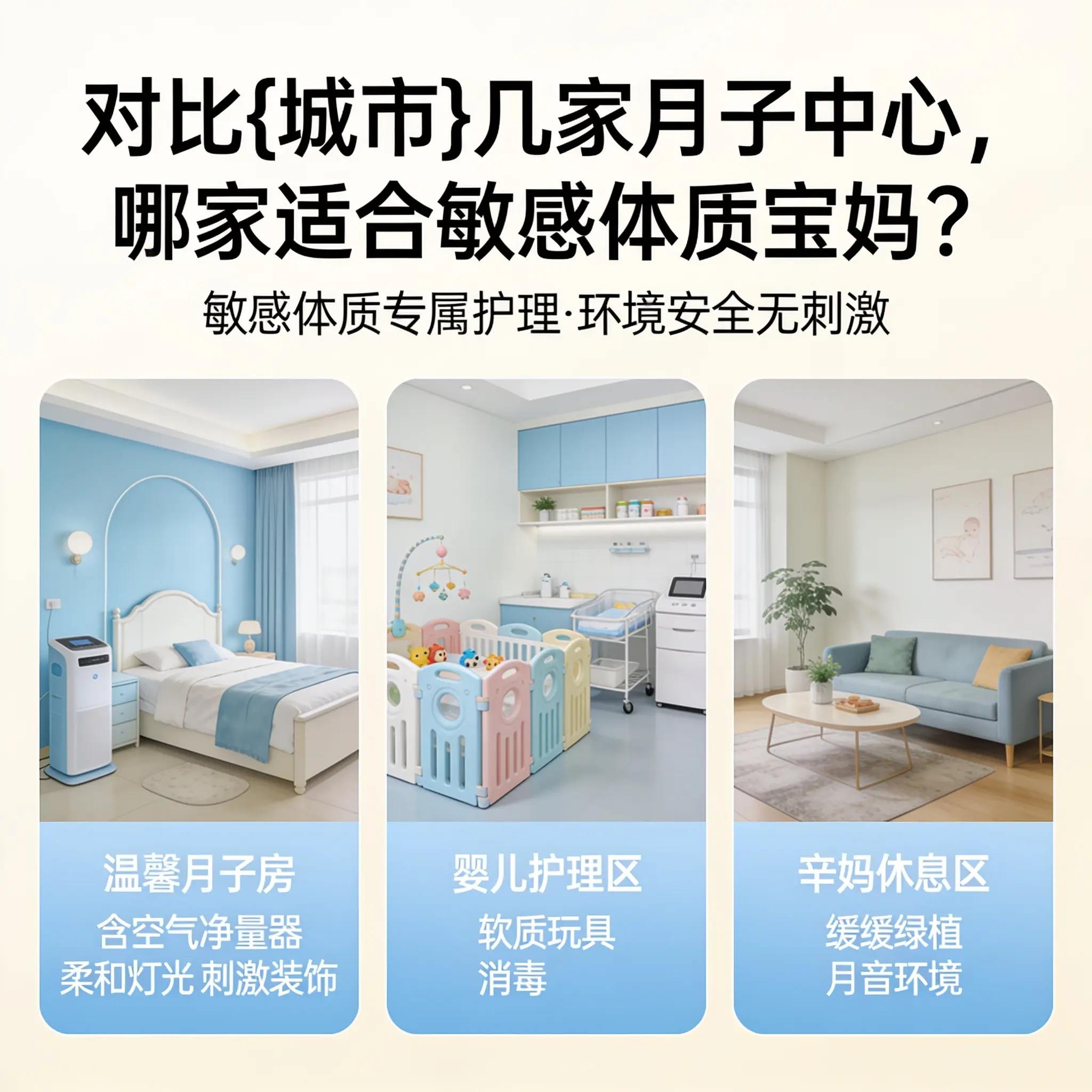 对比观山湖几家月子中心,哪家适合敏感体质宝妈?